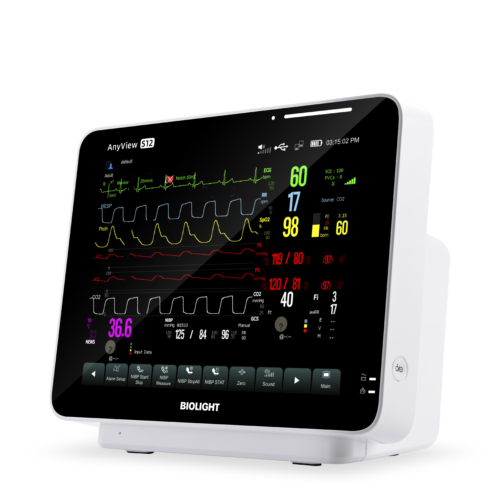 S12 multiparametric monitor NIBP/SPO2/ECG/T°