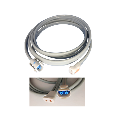 Tuyau PNI double tubulure pour GE® dinaclick nouvelle génération (avec encoches)